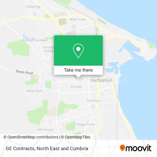 GE Contracts map