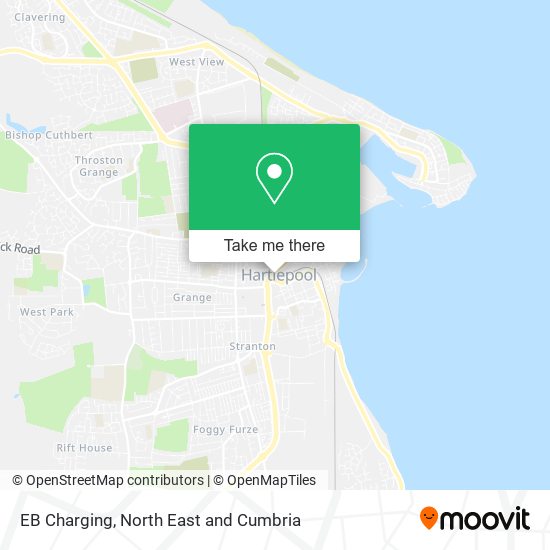 EB Charging map