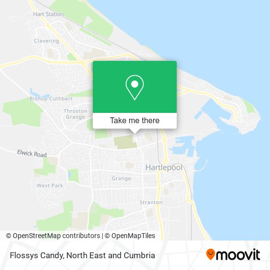 Flossys Candy map