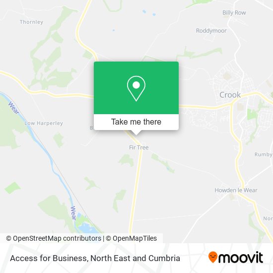 Access for Business map