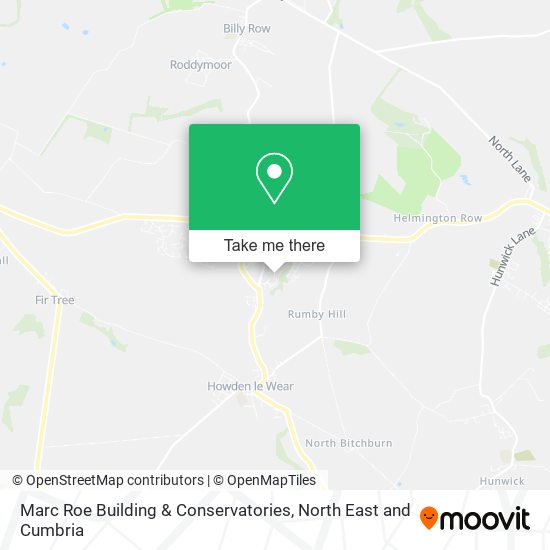 Marc Roe Building & Conservatories map