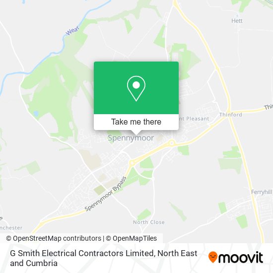 G Smith Electrical Contractors Limited map