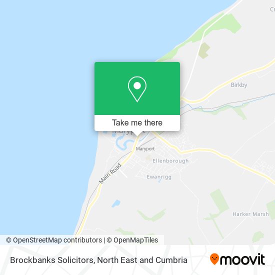 Brockbanks Solicitors map