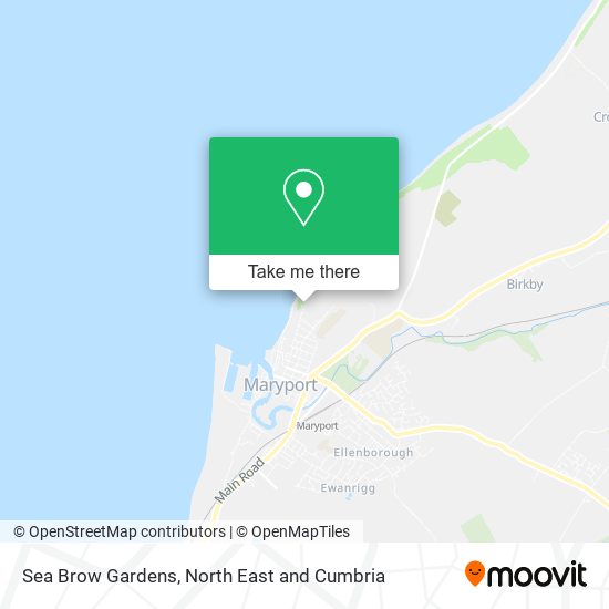Sea Brow Gardens map