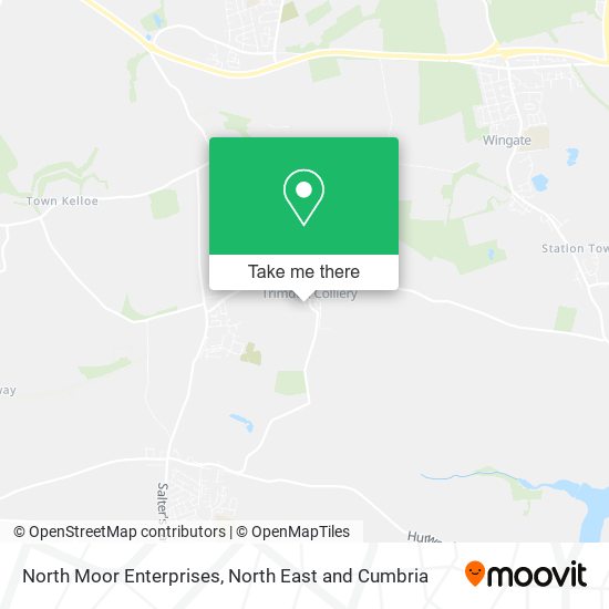 North Moor Enterprises map