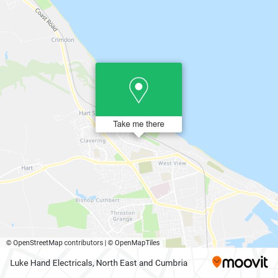 Luke Hand Electricals map