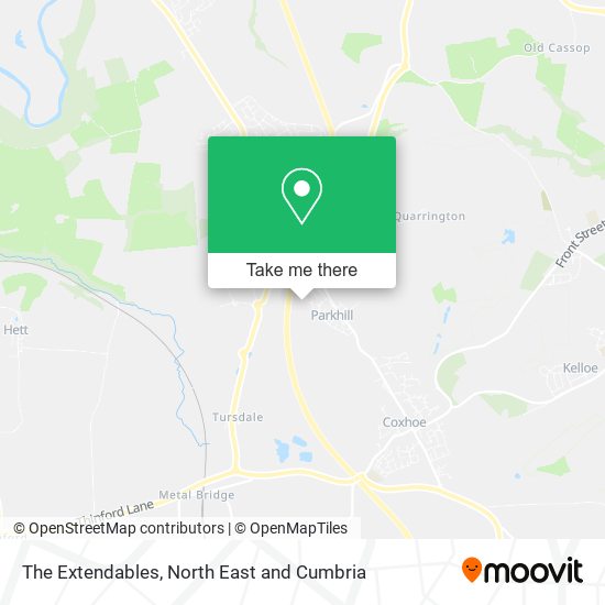 The Extendables map
