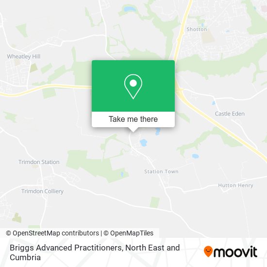 Briggs Advanced Practitioners map