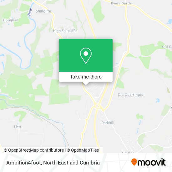 Ambition4foot map