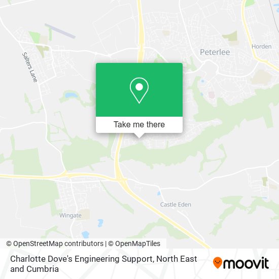 Charlotte Dove's Engineering Support map