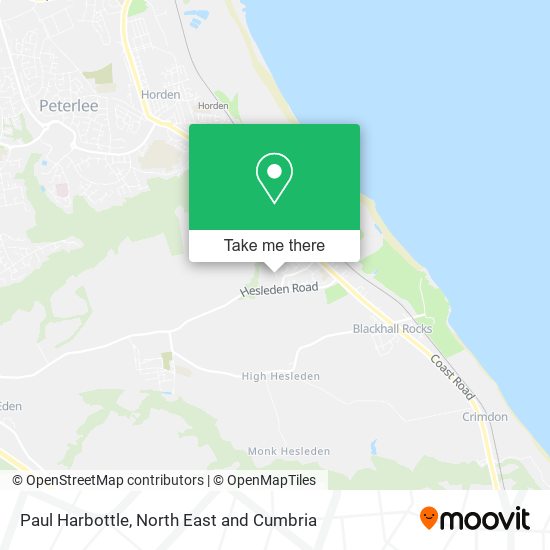 Paul Harbottle map