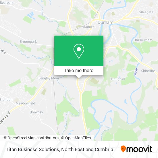 Titan Business Solutions map
