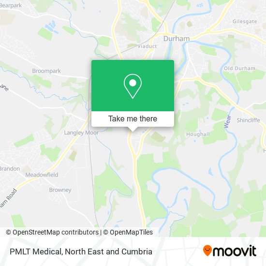 PMLT Medical map