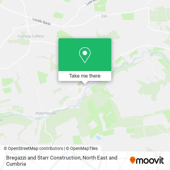Bregazzi and Starr Construction map