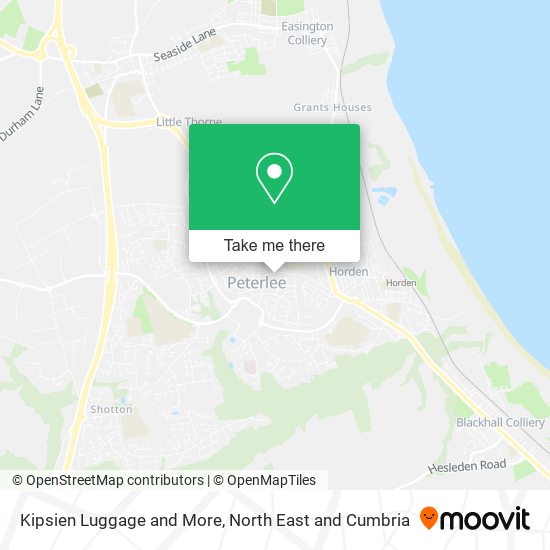 Kipsien Luggage and More map