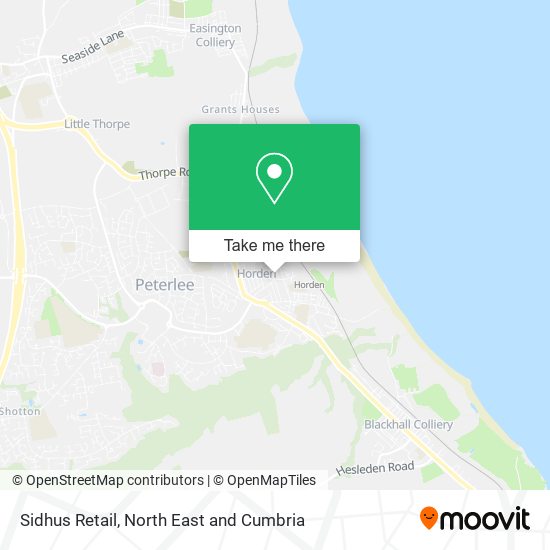 Sidhus Retail map