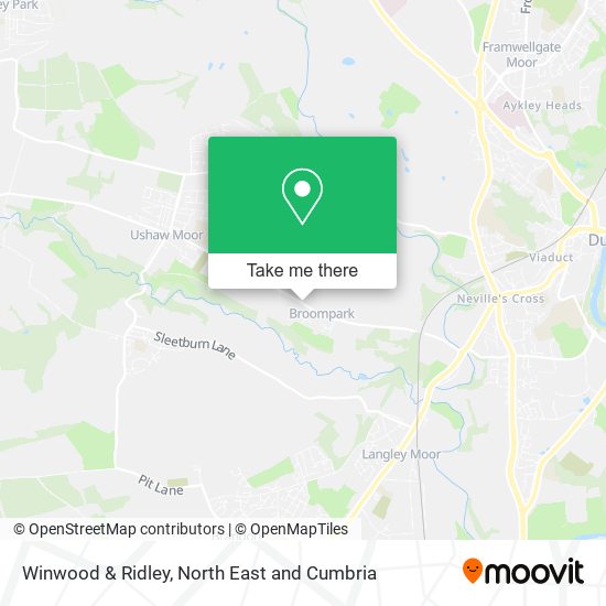 Winwood & Ridley map