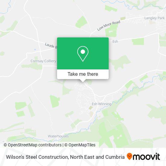 Wilson's Steel Construction map