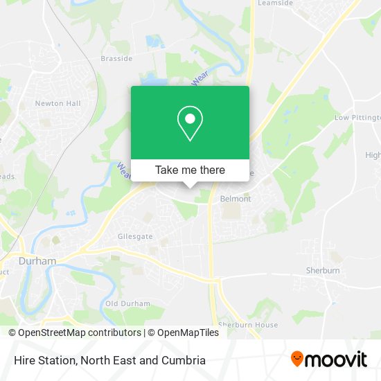 Hire Station map