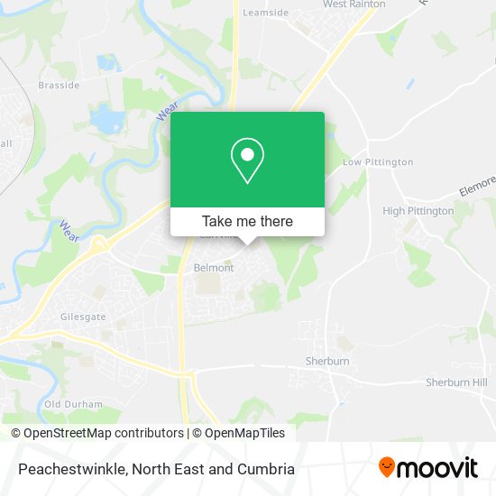 Peachestwinkle map