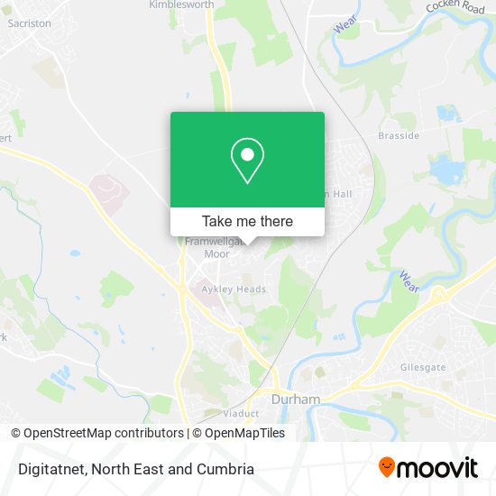 Digitatnet map