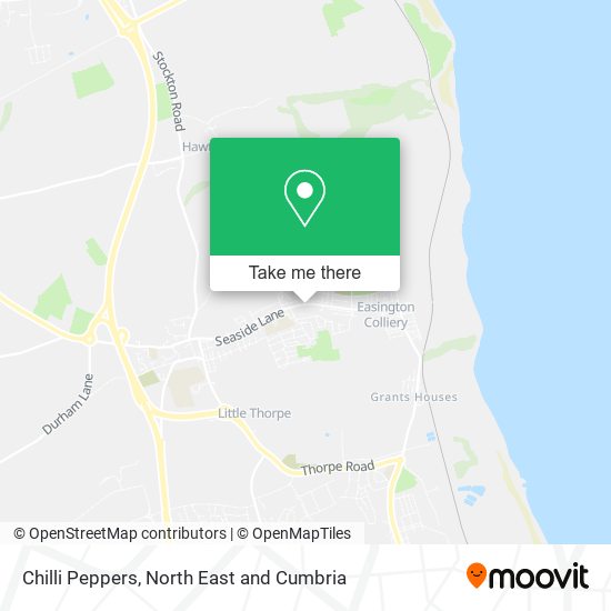 Chilli Peppers map