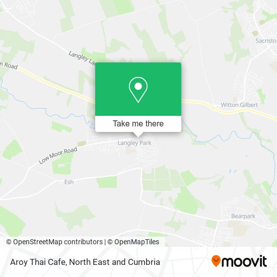 Aroy Thai Cafe map