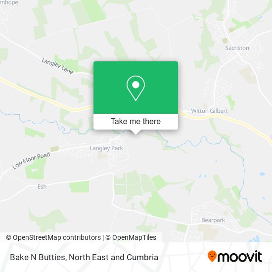 Bake N Butties map
