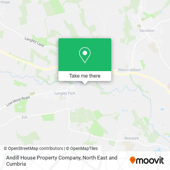 Andill House Property Company map