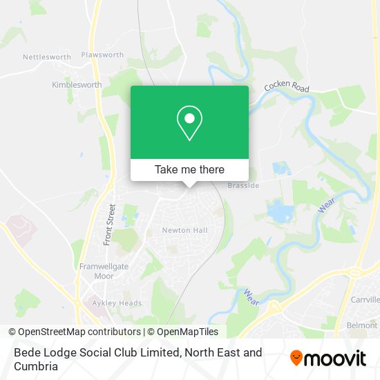 Bede Lodge Social Club Limited map