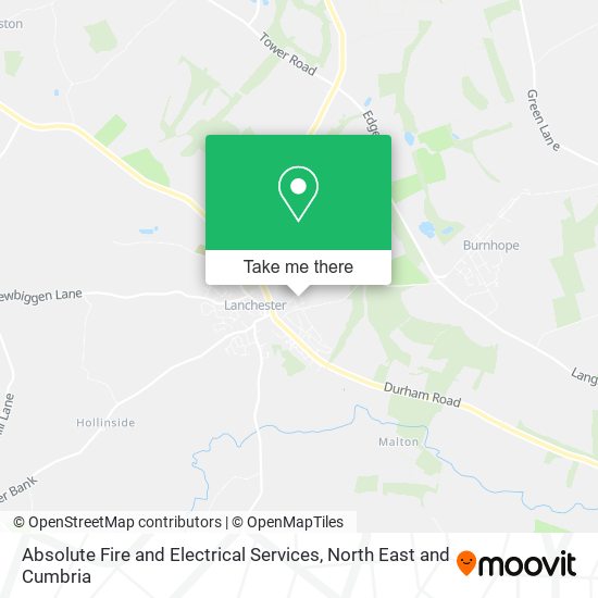 Absolute Fire and Electrical Services map