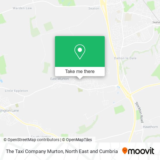 The Taxi Company Murton map
