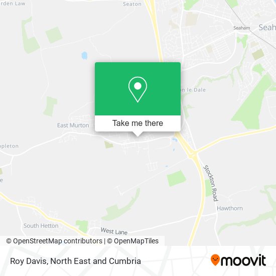 Roy Davis map