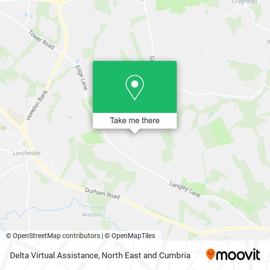 Delta Virtual Assistance map