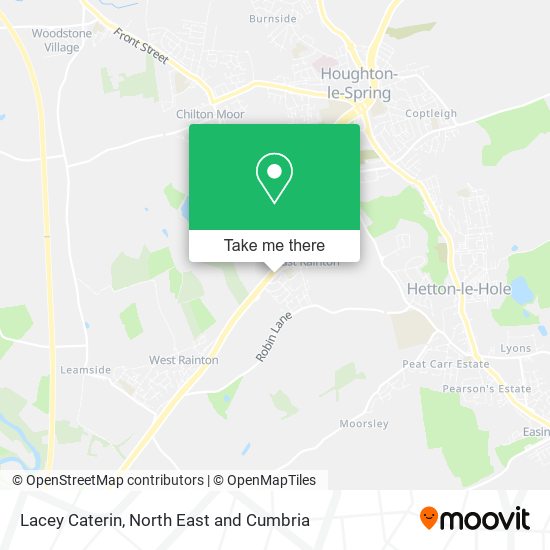 Lacey Caterin map