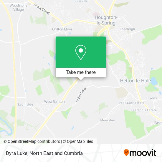 Dyra Luxe map