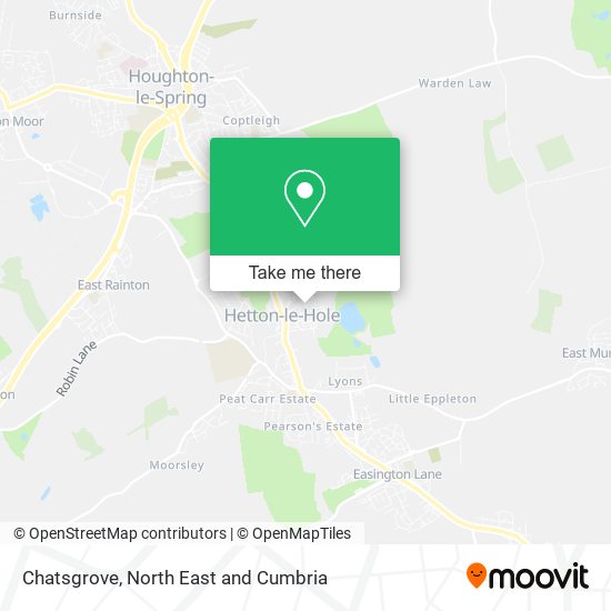 Chatsgrove map