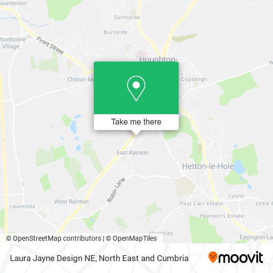 Laura Jayne Design NE map