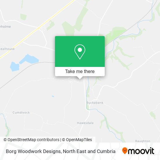 Borg Woodwork Designs map
