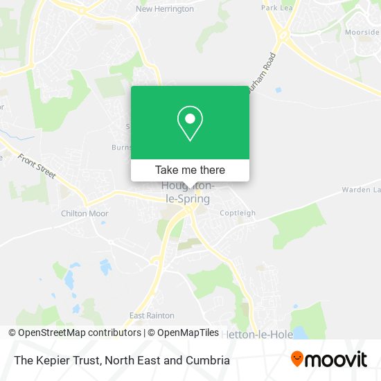 The Kepier Trust map