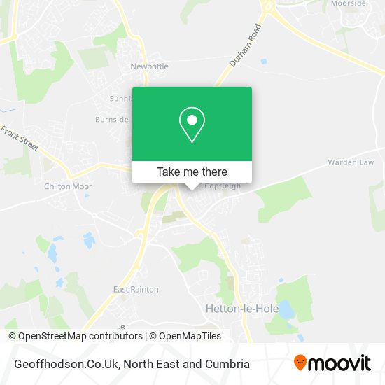 Geoffhodson.Co.Uk map