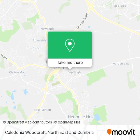 Caledonia Woodcraft map