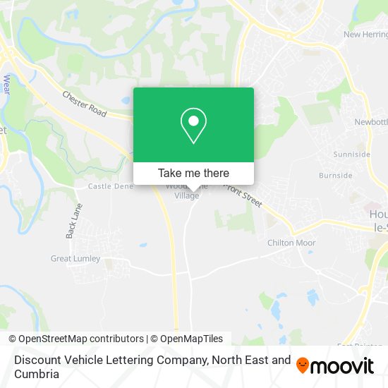 Discount Vehicle Lettering Company map
