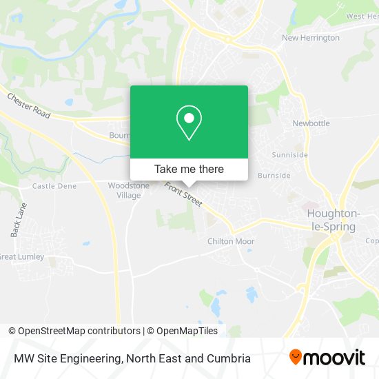 MW Site Engineering map