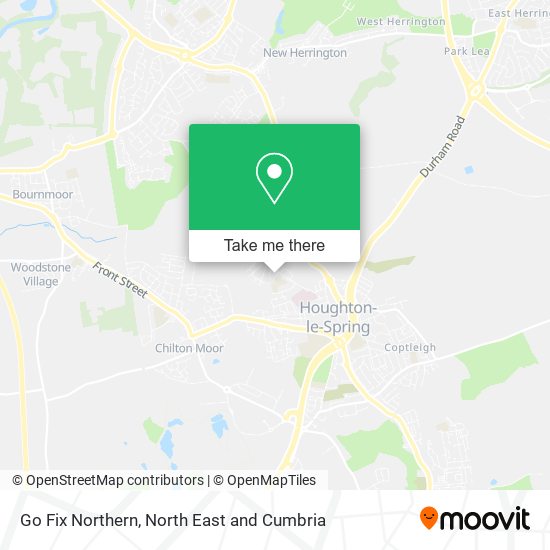 Go Fix Northern map