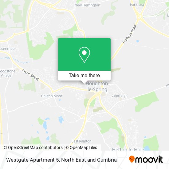 Westgate Apartment 5 map