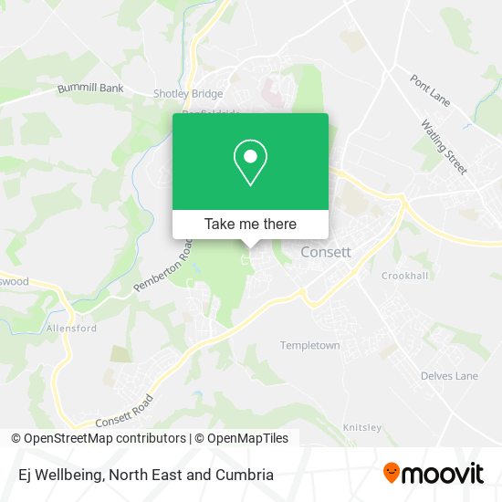 Ej Wellbeing map