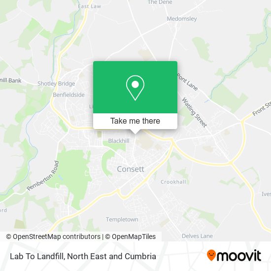 Lab To Landfill map