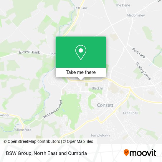 BSW Group map