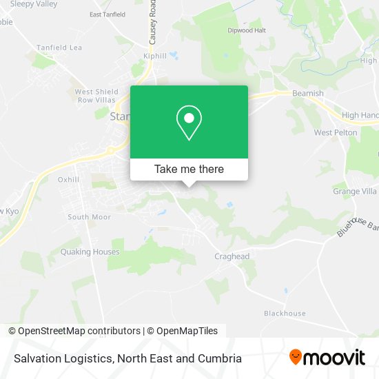 Salvation Logistics map